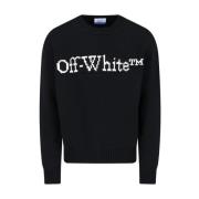 Zwarte trui Off White , Black , Heren