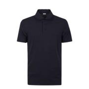 Katoenen Polo Shirt Malo , Blue , Heren