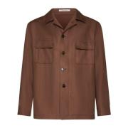 Field Jacket Coats Tagliatore , Brown , Heren