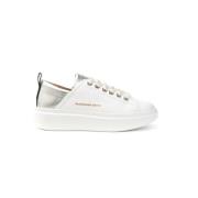 Wembley Wit Zilver Sneaker Alexander Smith , White , Dames