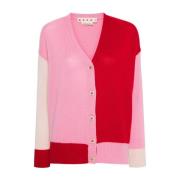 Stijlvolle Gebreide Cardigan Sweater Marni , Multicolor , Dames