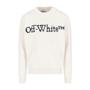 Witte Sweater Collectie Off White , White , Heren