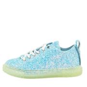 Pre-owned Fabric sneakers Giuseppe Zanotti Pre-owned , Blue , Dames
