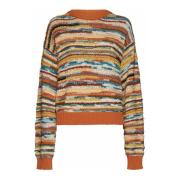Chevron MultiColour Sweater Alanui , Multicolor , Dames