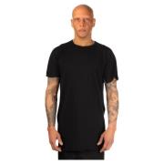 Zwart Katoenen T-shirt met Uniek Ontwerp Boris Bidjan Saberi , Black ,...