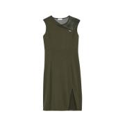 Groene Jurk Verfijnd en Elegant Liu Jo , Green , Dames