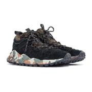 Sneakers Flower Mountain , Black , Heren