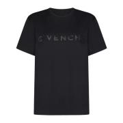 Zwarte T-shirts en Polos Givenchy , Black , Dames