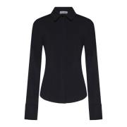 Zwarte Elton Shirt The Attico , Black , Dames