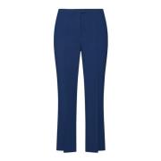 Elegante Broek met Strikdetail Blanca Vita , Blue , Dames