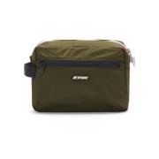 Unisex Ripstop Nylon Trousse Demu K-Way , Green , Dames