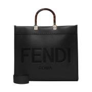 Stijlvolle Tassen voor Jou Fendi , Black , Dames