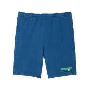 Blauwe Bermuda Shorts Lacoste , Blue , Heren