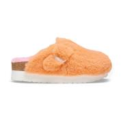 Sliders Birkenstock , Orange , Dames