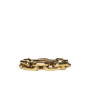 Antiek-Effect Ankerketting Armband Alexander McQueen , Yellow , Dames