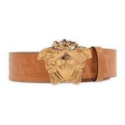 Leren riem Versace , Brown , Heren