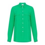 Heldergroene Ferrara Overhemd Marella , Green , Dames