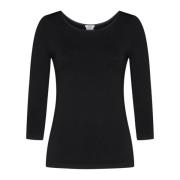 Zwarte Cordoba Top Sweater Wolford , Black , Dames
