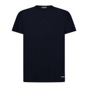 Stijlvolle T-shirts en Polos Jil Sander , Black , Heren