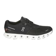 Cloud 5 Lichtgewicht Hardloopschoenen On Running , Black , Heren