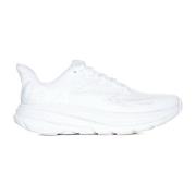 Witte Chunky Sole Sneakers Hoka One One , White , Dames