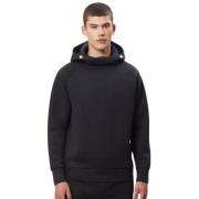 Fluwelen Hoodie met Raglanmouwen Napapijri , Black , Heren