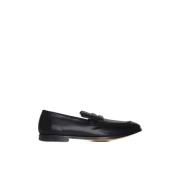Zwarte platte schoenen amandel teen Premiata , Black , Heren