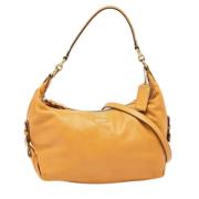 Pre-owned Leather handbags Coach Pre-owned , Orange , Dames