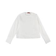 Klassieke Witte Longsleeve Shirt 424 , White , Heren