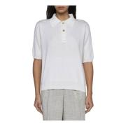 Witte T-shirts en Polos Róhe , White , Dames