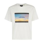 Boxy Leo T-Shirt A.p.c. , White , Heren