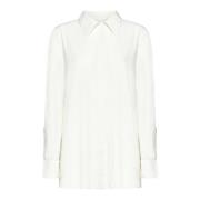 Witte Button-Up Shirt Norma Kamali , White , Dames