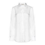 Basis Witte Overhemden Blanca Vita , White , Dames