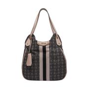 Zwarte Shopper Tas Elegant en Functioneel Liu Jo , Black , Dames