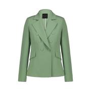 Elegante Groene Jas Nathi Luxury , Green , Dames