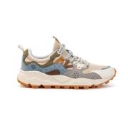 Yamano Outdoor Sneaker voor Dames Flower Mountain , White , Dames