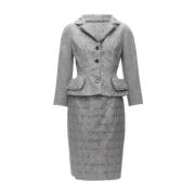 Pre-owned Wool tops Dior Vintage , Gray , Dames
