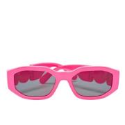 Pre-owned Acetate sunglasses Versace Pre-owned , Pink , Dames