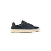 Leren sneakers voor mannen Frau , Blue , Heren