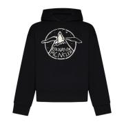 Jay-Z Hoodie Sweater Zwart Moncler , Black , Heren