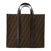 FF Collectie Tote Tas Lente-Zomer 2024 Fendi , Brown , Heren