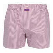 Klassieke witte katoenen boxershorts Gallo , Purple , Heren