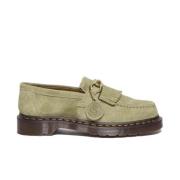 Adrian Snaffle Suede Loafers Desert Oasis Dr. Martens , Green , Heren