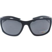 Stijlvolle zonnebril met uniek ontwerp Polaroid , Black , Unisex