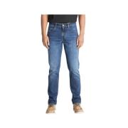 Blauwe Klassieke Jeans Timberland , Blue , Heren