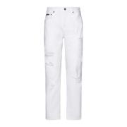 Klassieke 5-Pocket Jeans Dolce & Gabbana , White , Dames