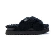 Sliders UGG , Black , Dames