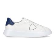 Witte Blauwe Temple Sneakers Philippe Model , White , Heren