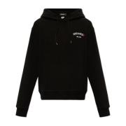 Sweatshirt met logo Dsquared2 , Black , Heren
