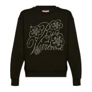 Bloemenmotief Sweatshirt Kenzo , Black , Dames